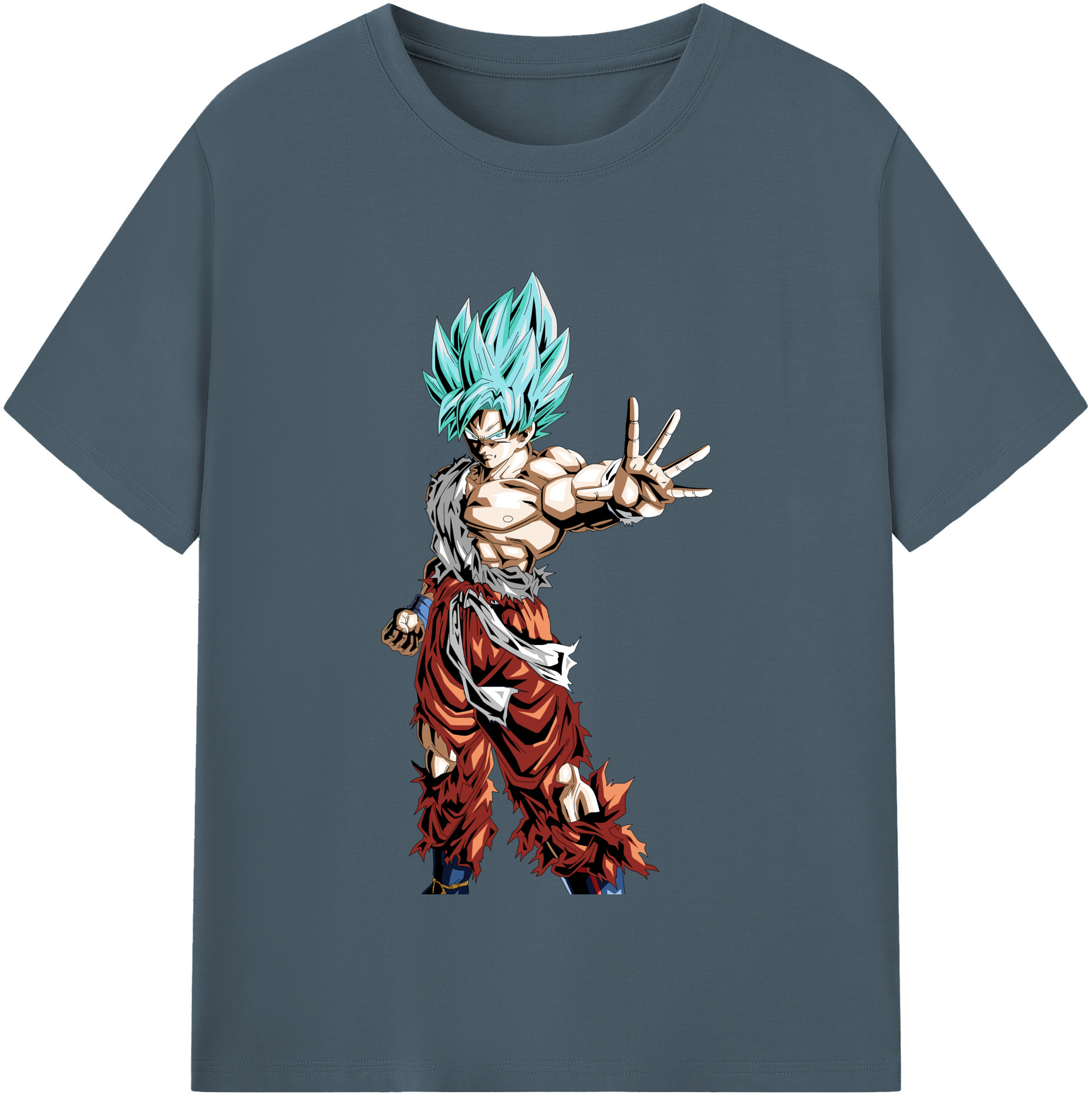 （画像用） ドラゴンボール 孫悟空（そん ごくう）Son Goku カカロット DRAGON BALL Kakarotto 綿100％半袖Tシャツ（フロントプリント）
